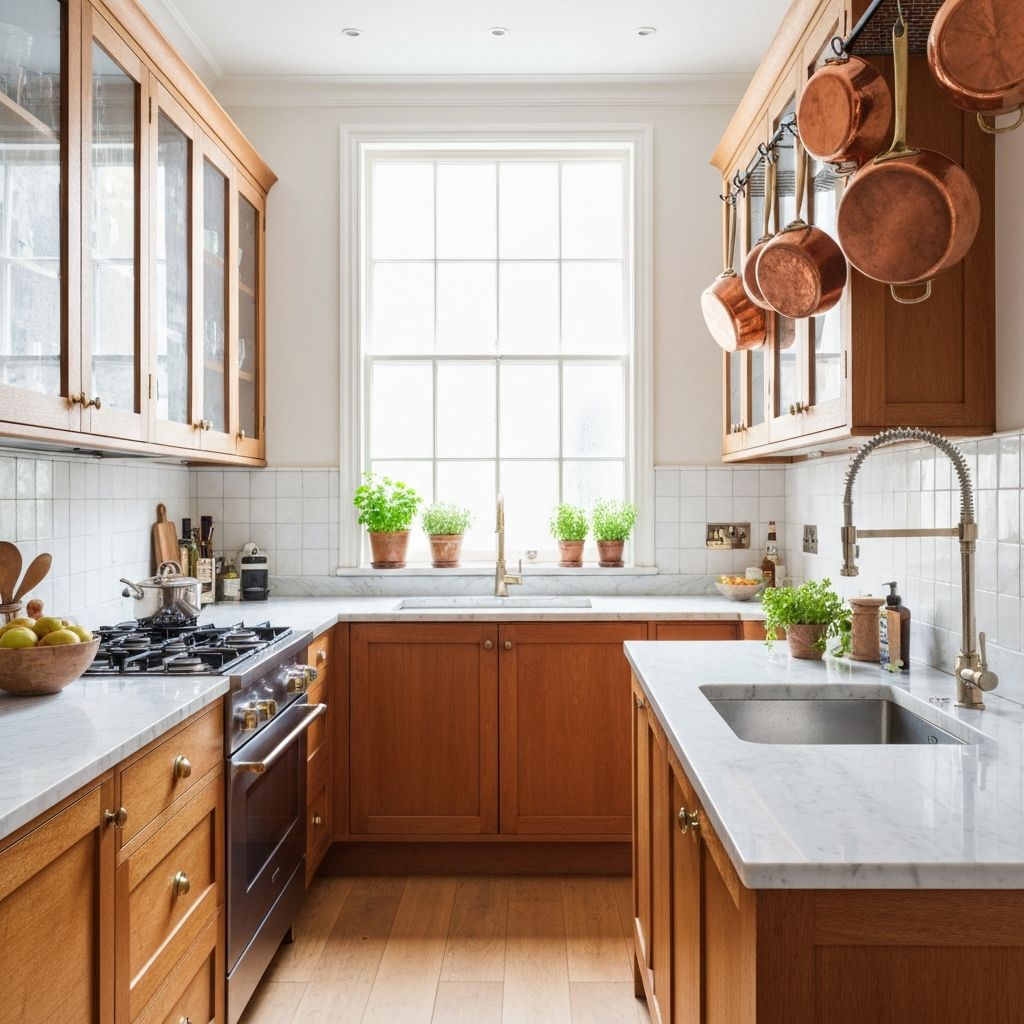 Fully equipped kitchen in the Notting Hill apartment